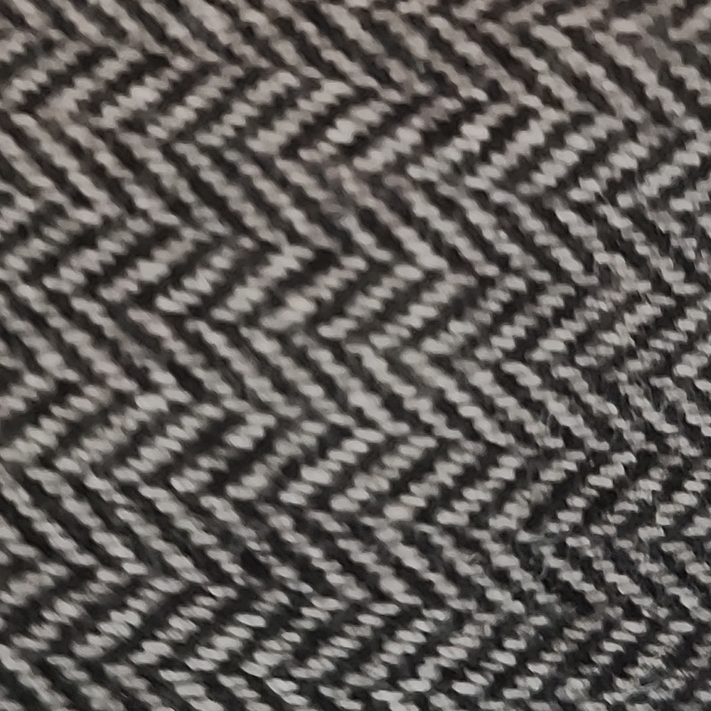 Mango Gray Wool Herringbone  Trousers - Picture 3 of 6